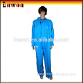 PU Polyester Waterproof Light Blue Coveralls